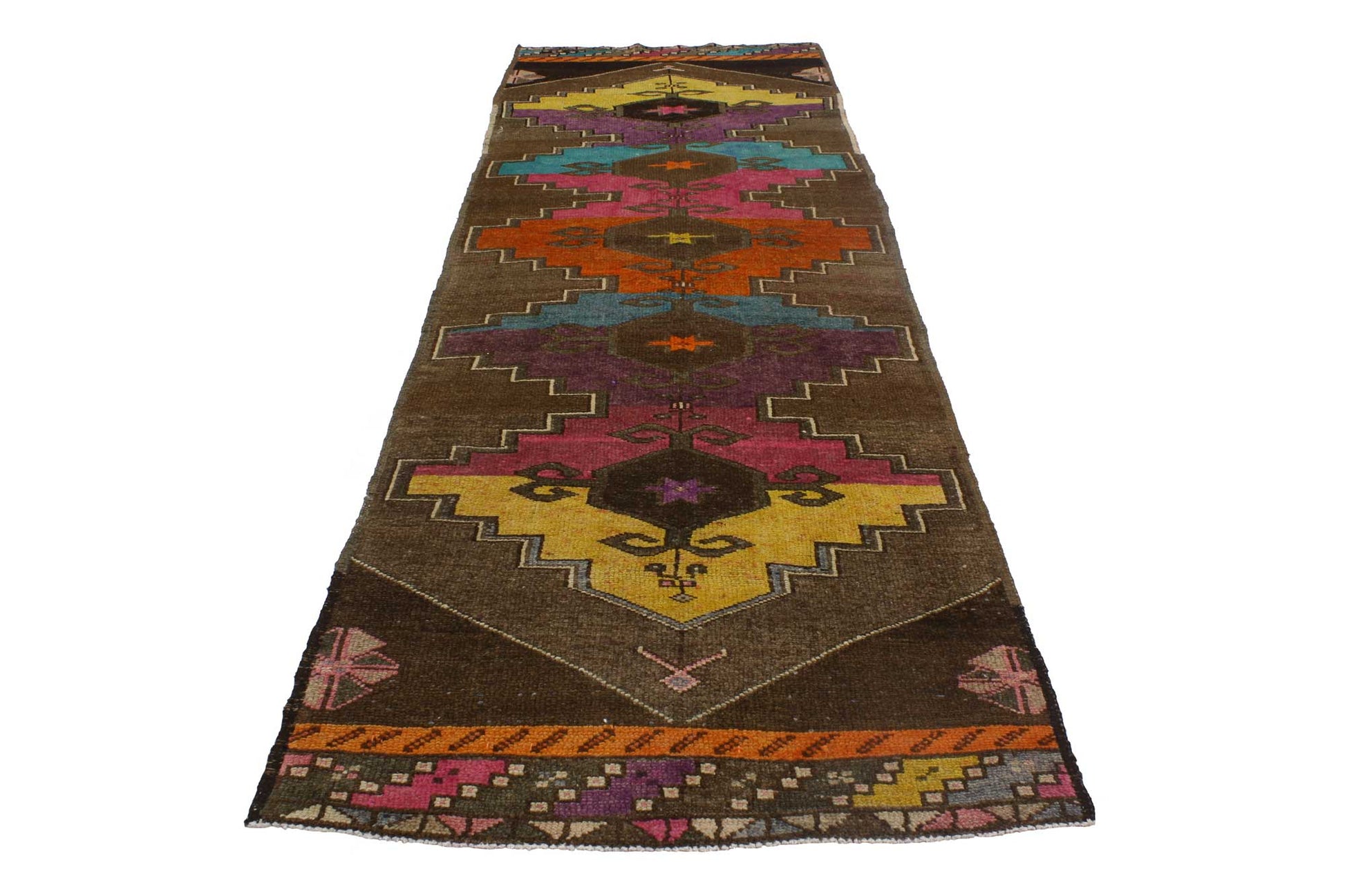 3 x 12 Vintage Oushak Rug 51845