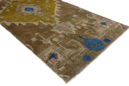 3 x 14 Vintage Oushak Rug 51846