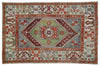 6 x 9 Vintage Oushak Rug 51850