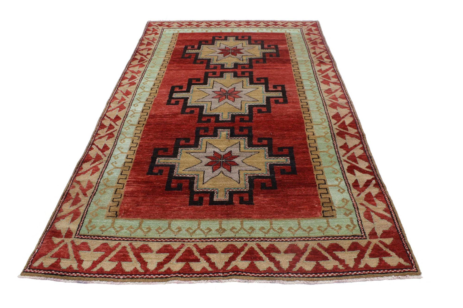 5 x 8 Vintage Oushak Rug 51852