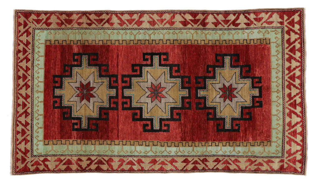 5 x 8 Vintage Oushak Rug 51852