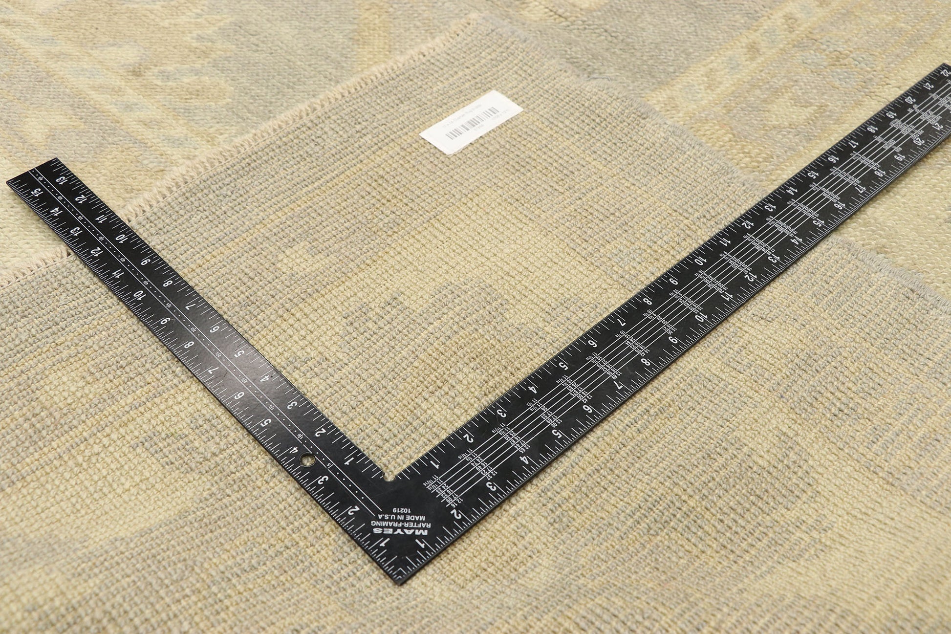 11 x 14 Neutral Turkish Oushak Rug 51859