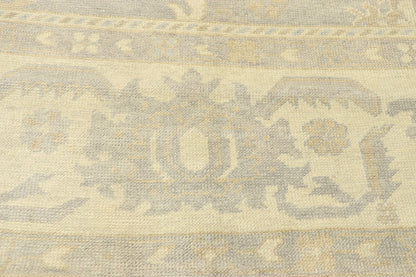 11 x 14 Neutral Turkish Oushak Rug 51859