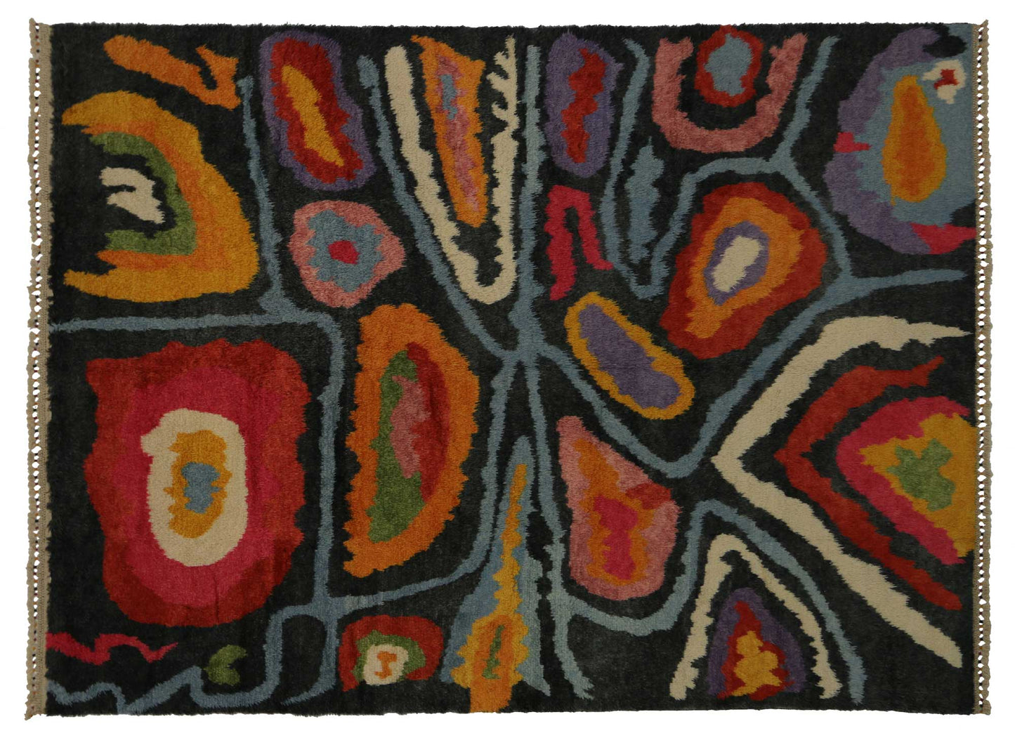9 x 13 Contemporary Turkish Tulu Rug 51865