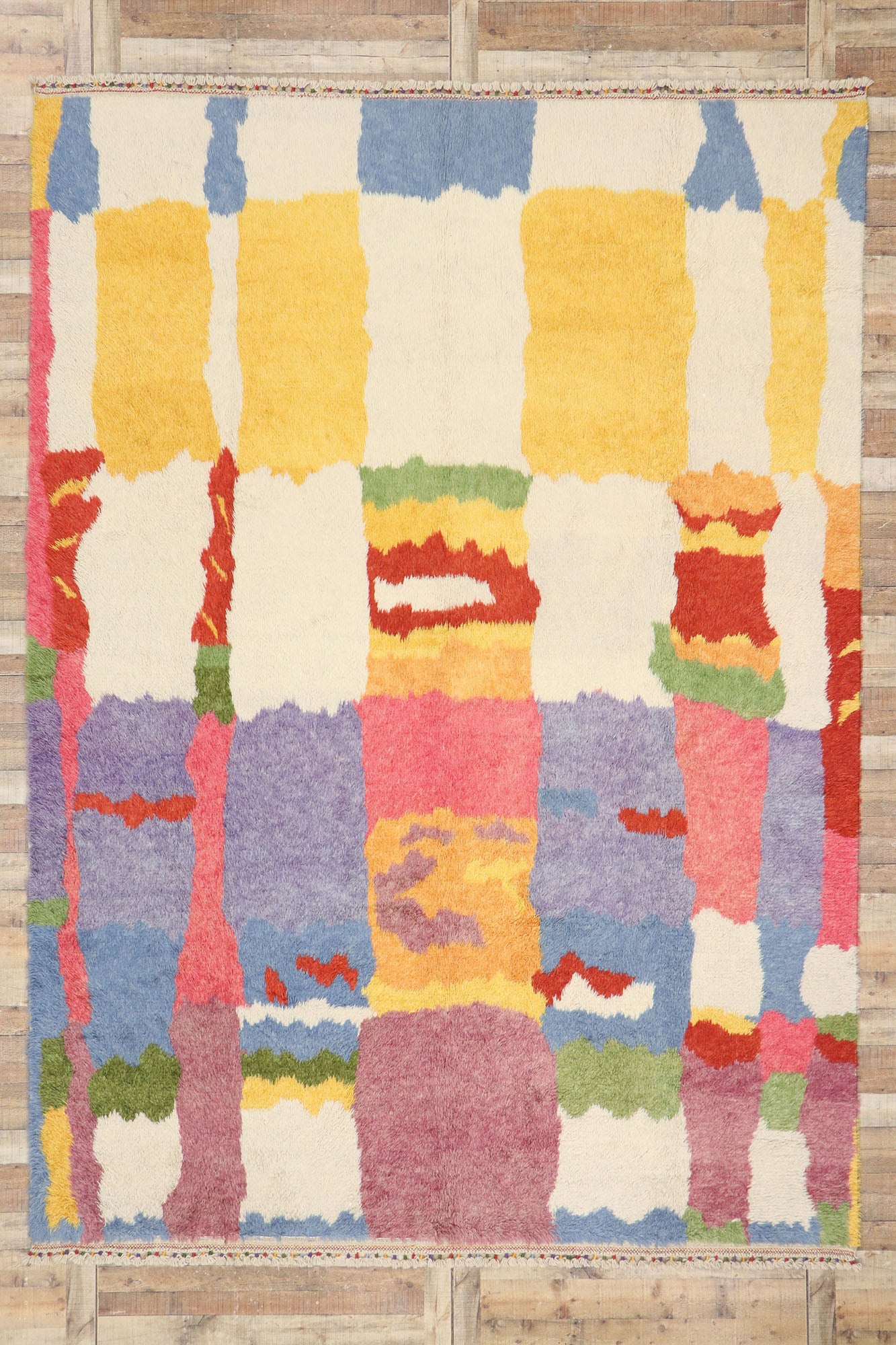 9 x 13 Contemporary Turkish Tulu Rug 51870