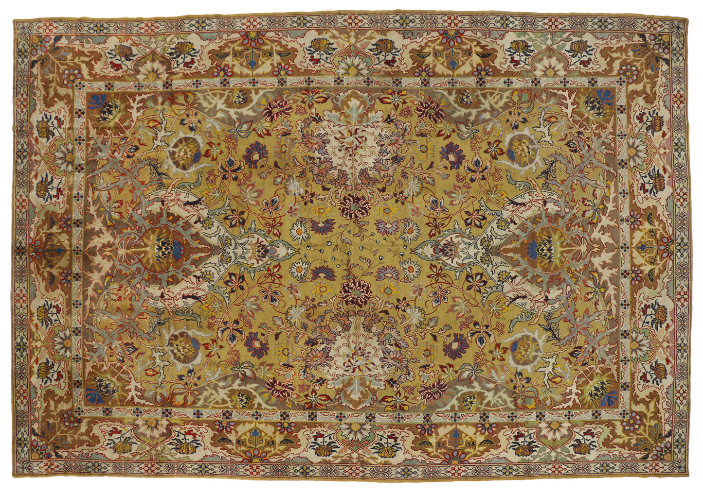 12 x 17 Antique Oushak Rug 51878