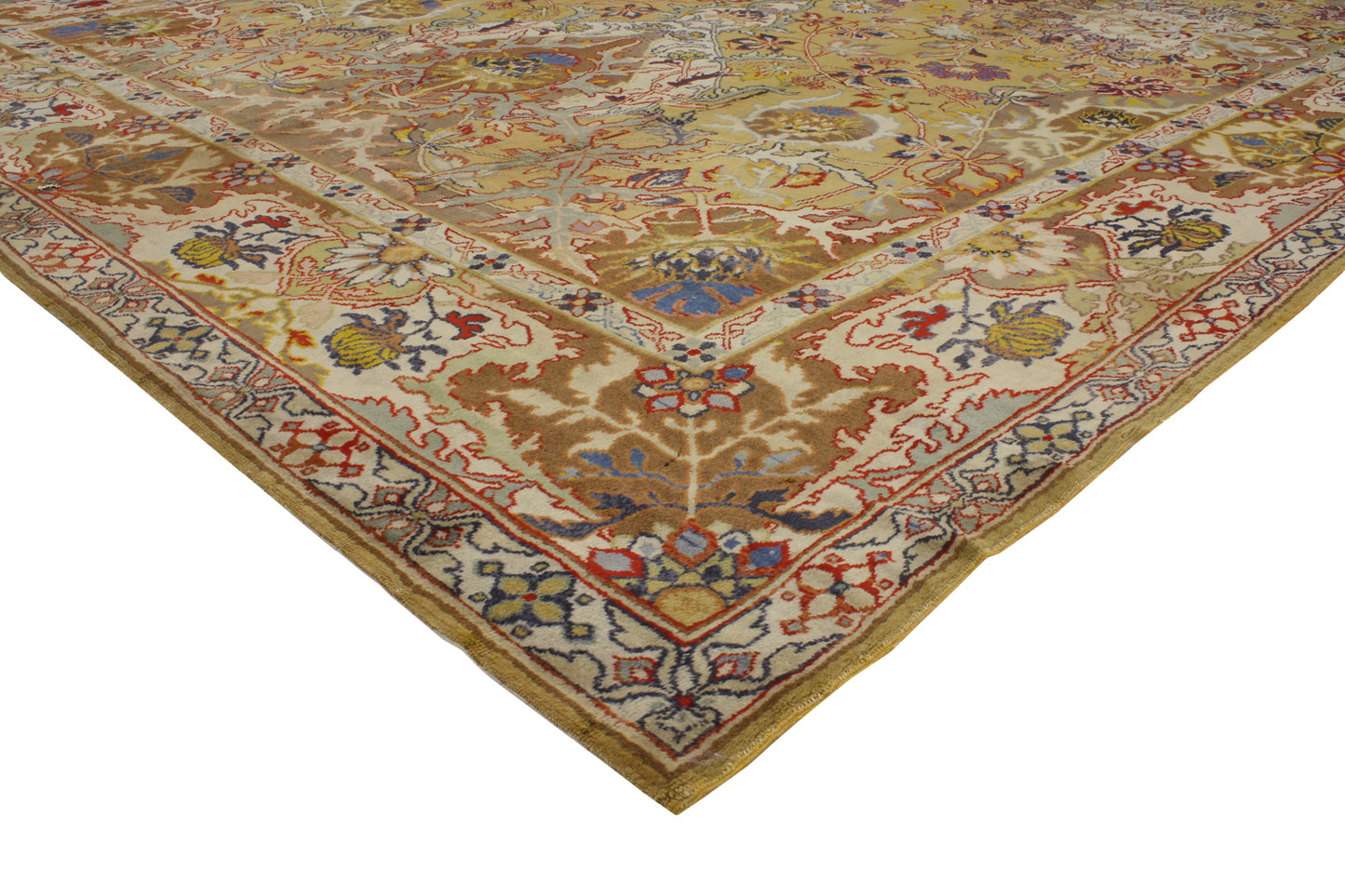 12 x 17 Antique Oushak Rug 51878