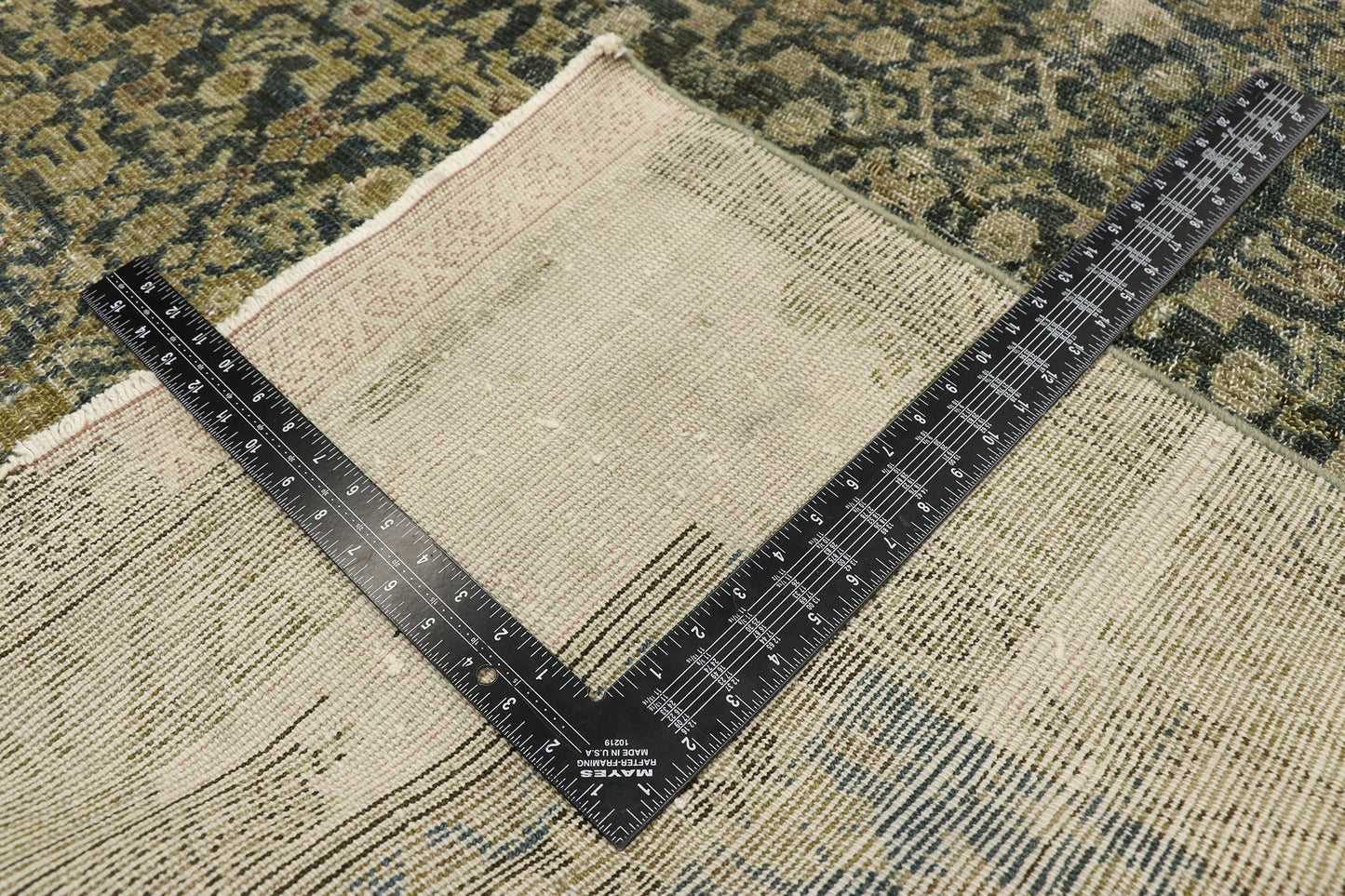 7 x 15 Antique Persian Malayer Gallery Rug 51881