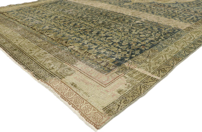 7 x 15 Antique Persian Malayer Gallery Rug 51881