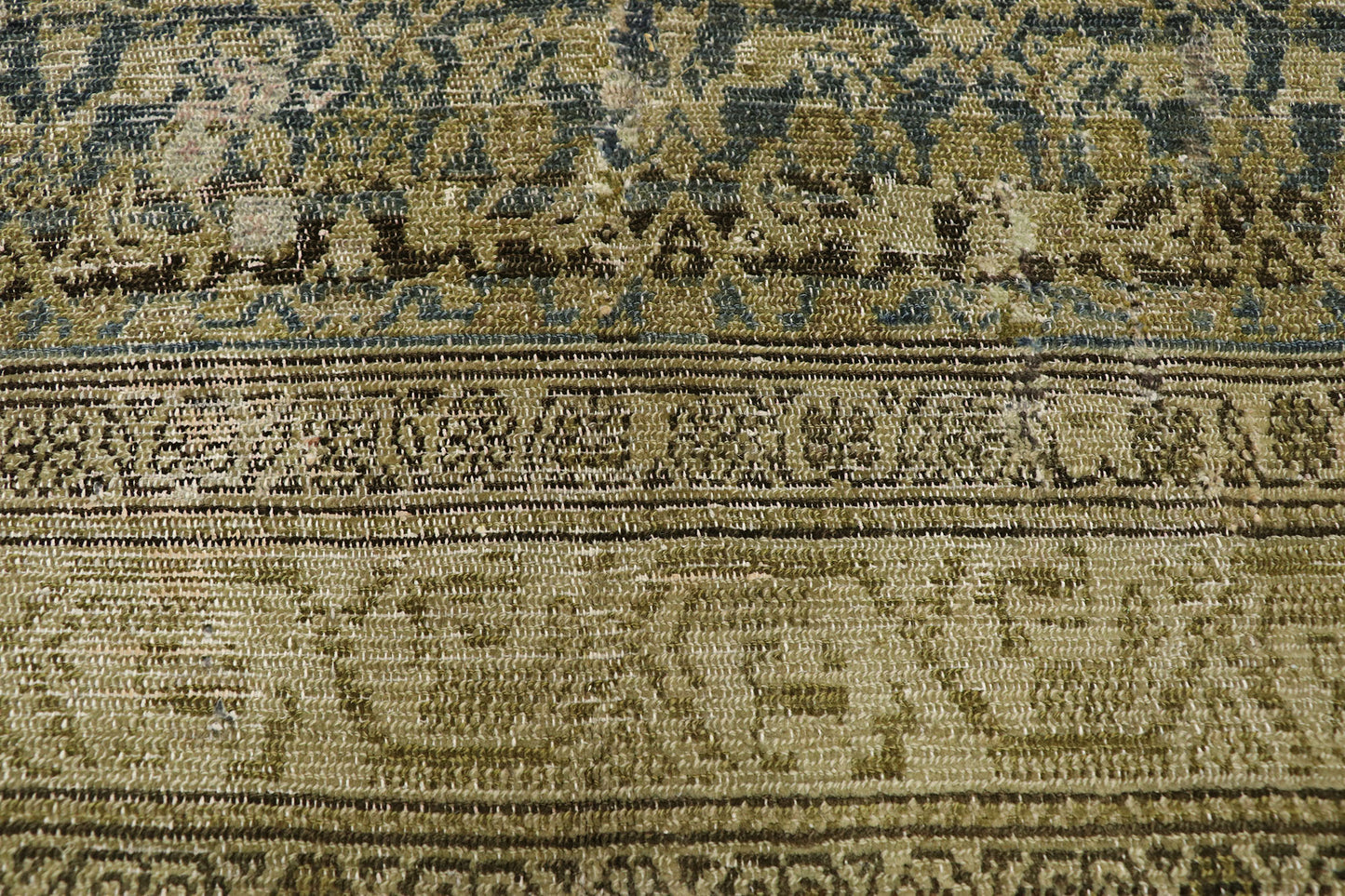 7 x 15 Antique Persian Malayer Gallery Rug 51881