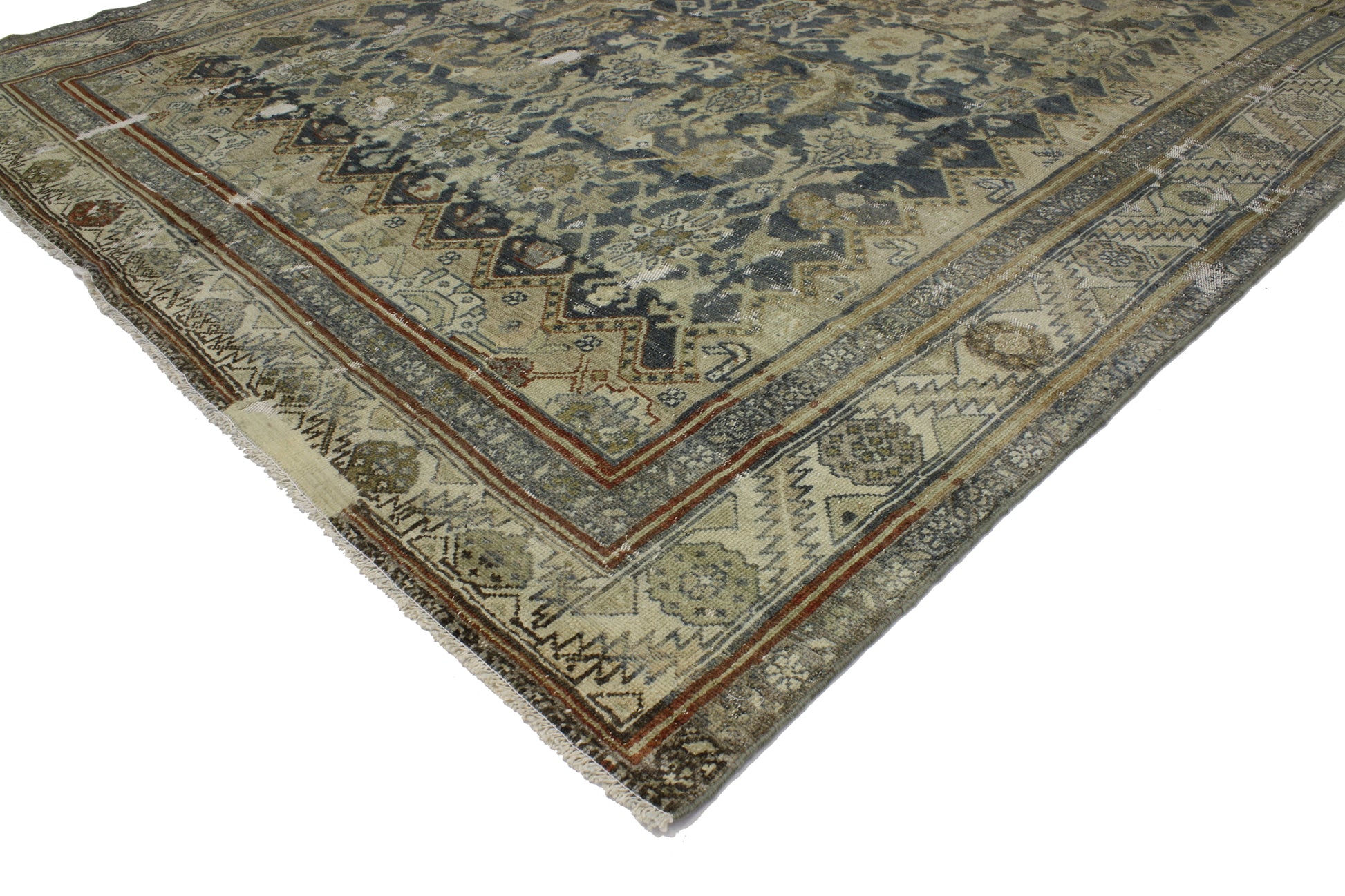 7 x 11 Antique Malayer Rug 51882
