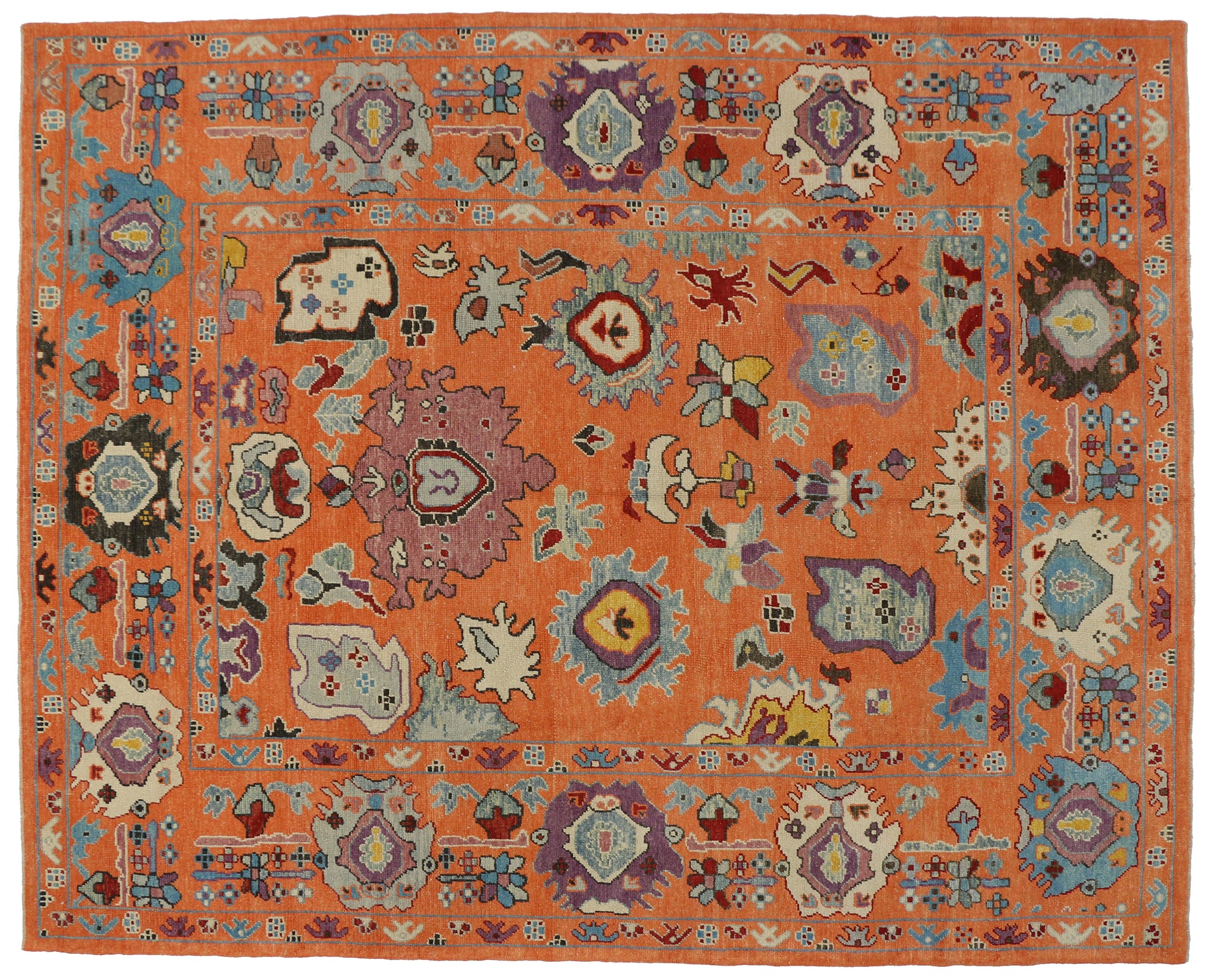 10 x 12 Oushak Rug 51885