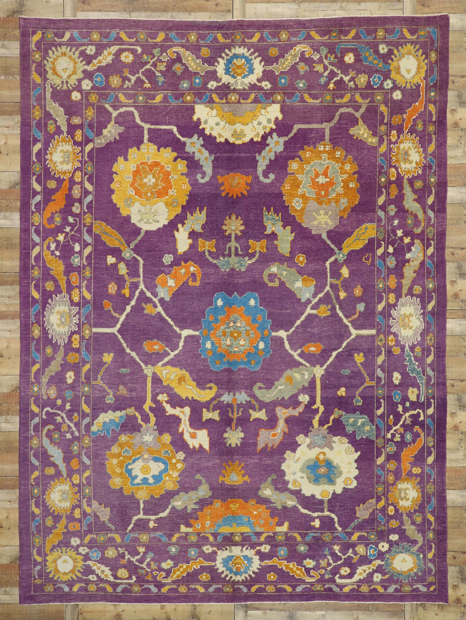 10 x 14 Oushak Rug 51889