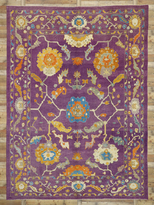 10 x 14 Oushak Rug 51889