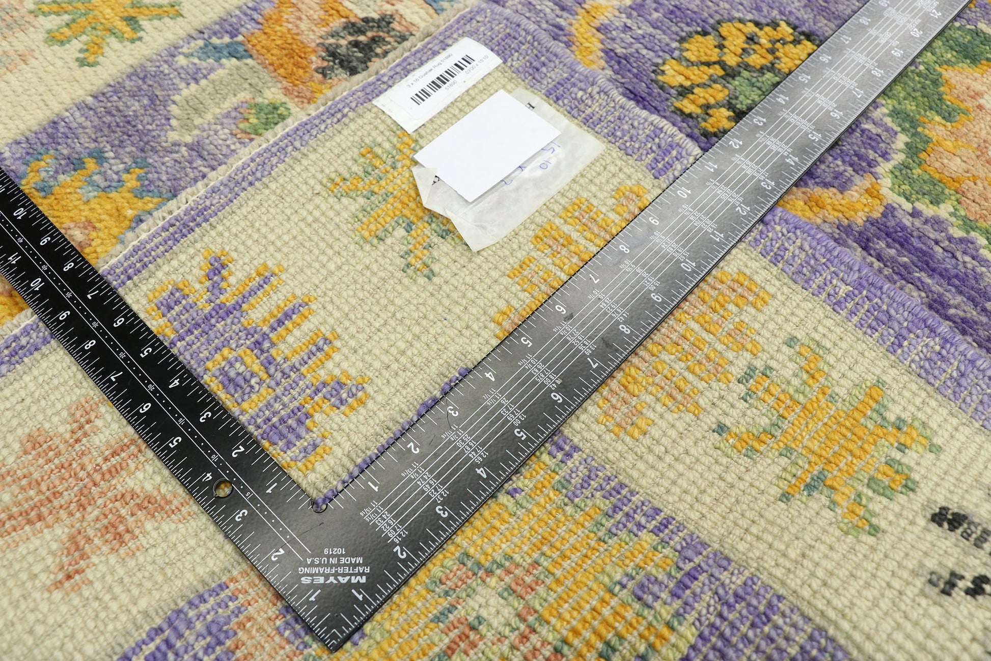 3 x 16 Oushak Runner 51890