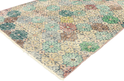 3 x 5 Zeki Muren Vintage Sivas Rug 51893