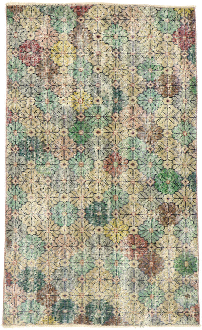 3 x 5 Zeki Muren Vintage Sivas Rug 51893