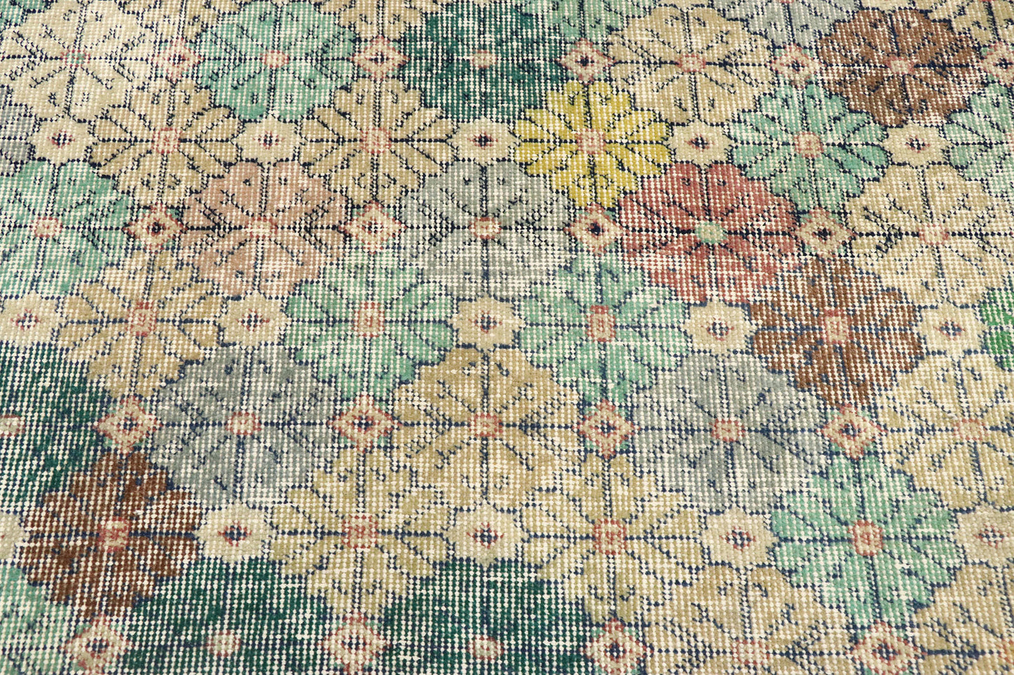 3 x 5 Zeki Muren Vintage Sivas Rug 51893