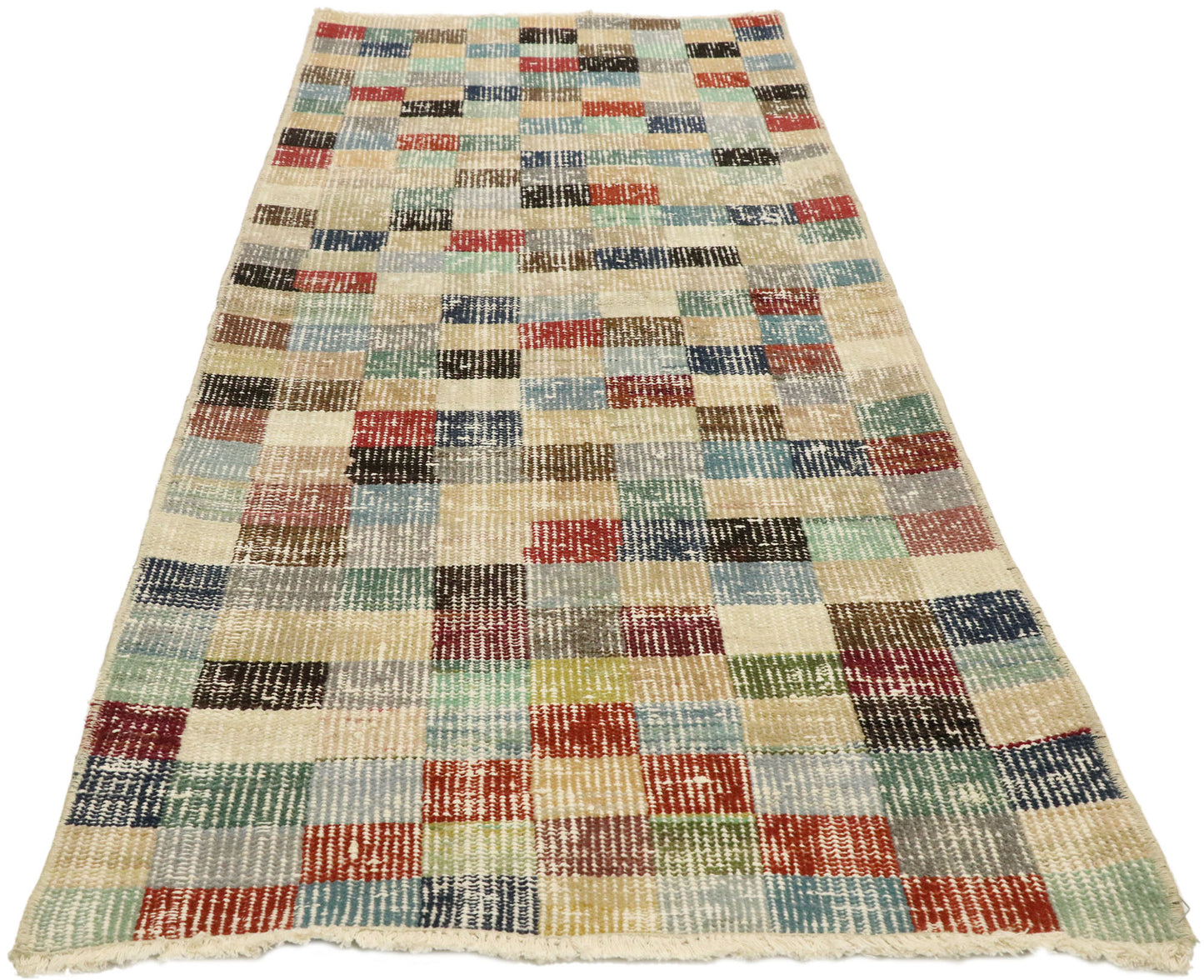2 x 5 Zeki Muren Vintage Turkish Sivas Rug 51895