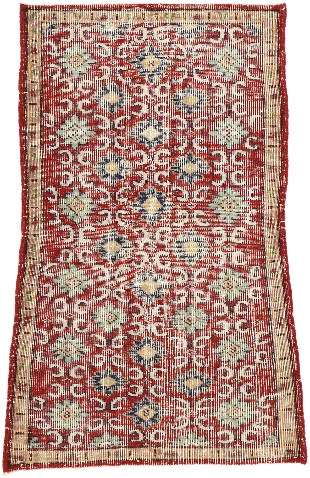 3 x 5 Zeki Muren Vintage Sivas Rug 51896