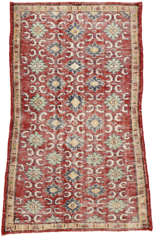 3 x 5 Zeki Muren Vintage Sivas Rug 51896