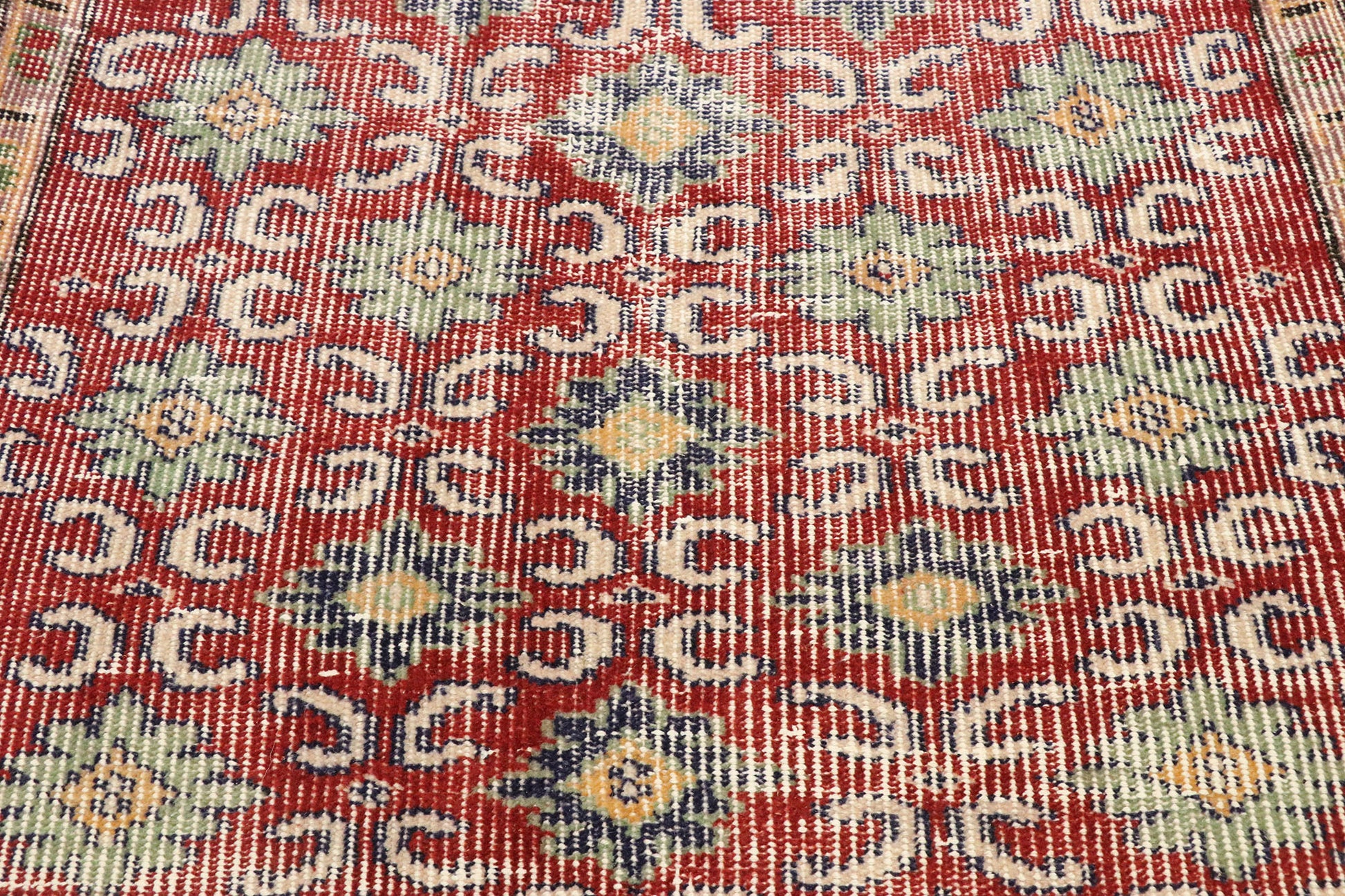 3 x 5 Zeki Muren Vintage Sivas Rug 51896