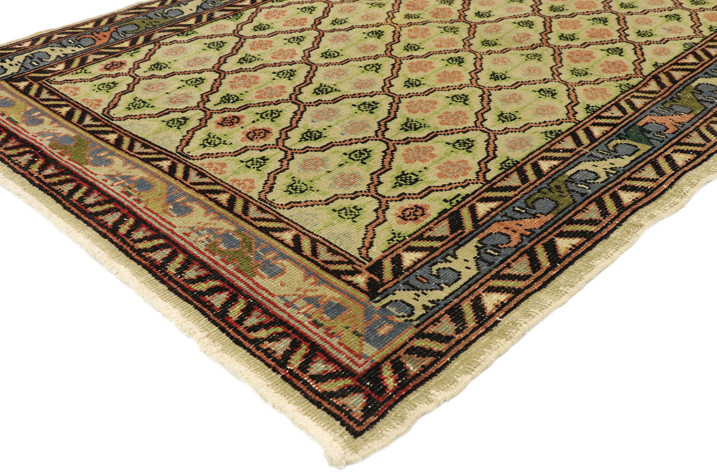 3 x 5 Vintage Turkish Sivas Rug 51897