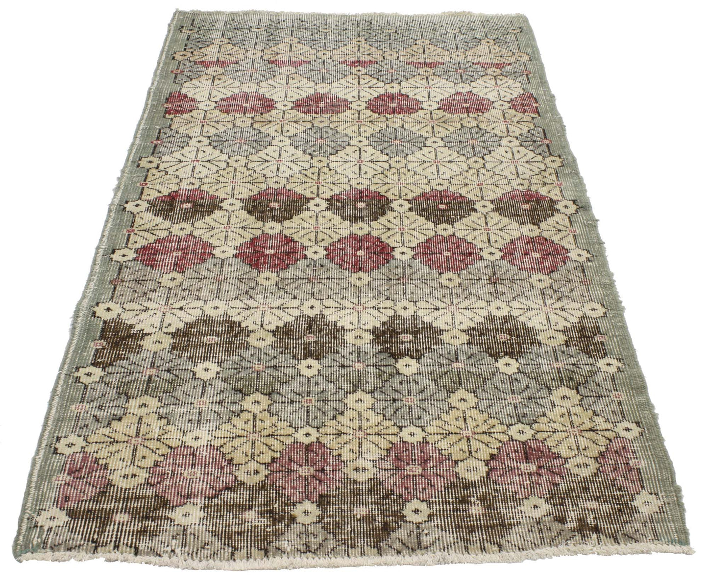 3 x 6 Vintage Turkish Sivas Rug 51904
