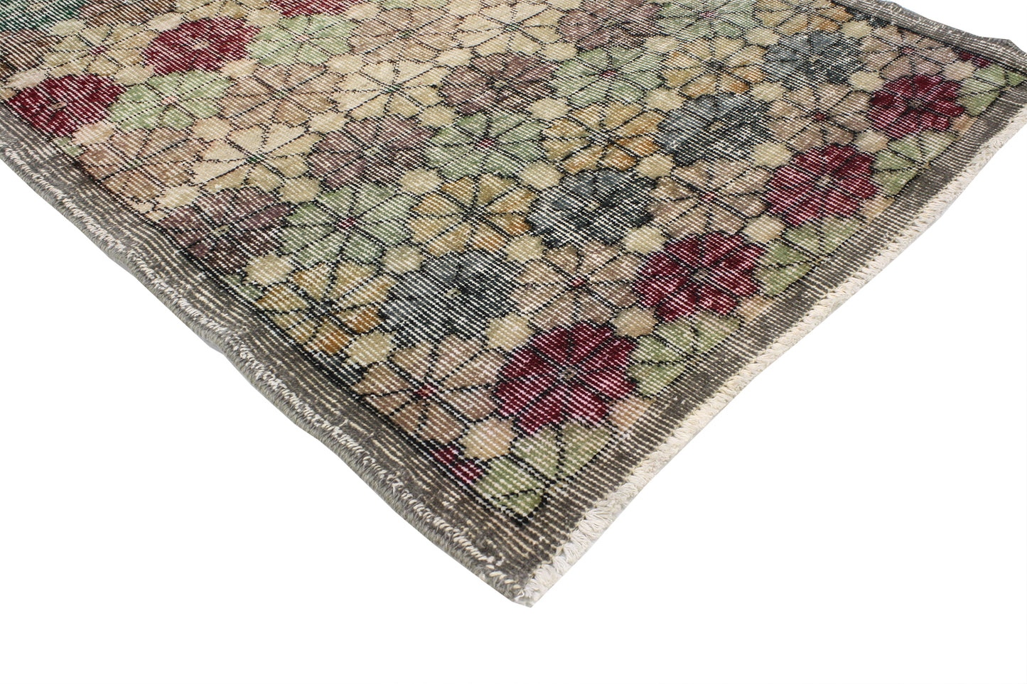 3 x 6 Vintage Turkish Sivas Rug 51910