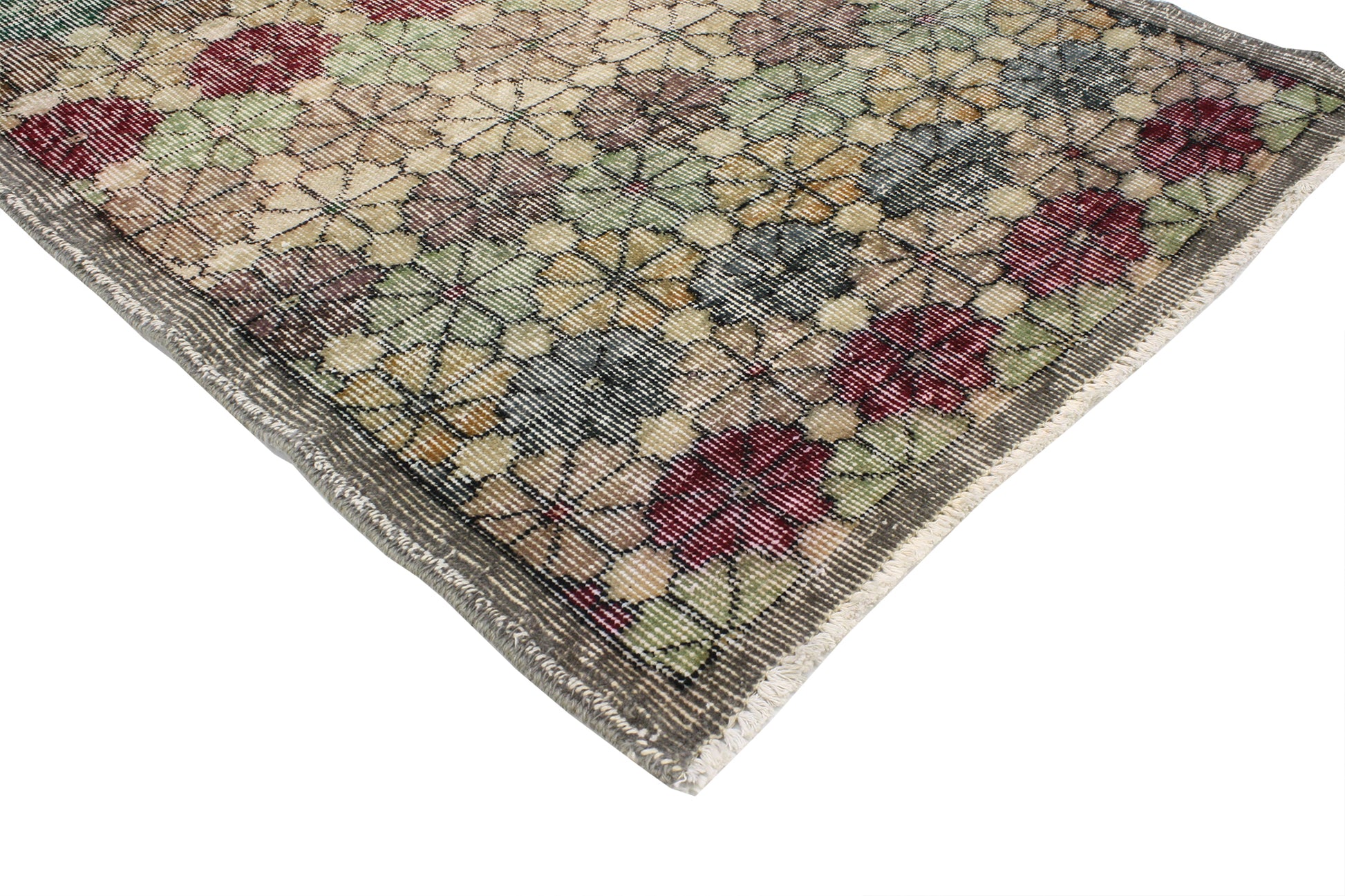 3 x 6 Vintage Turkish Sivas Rug 51910