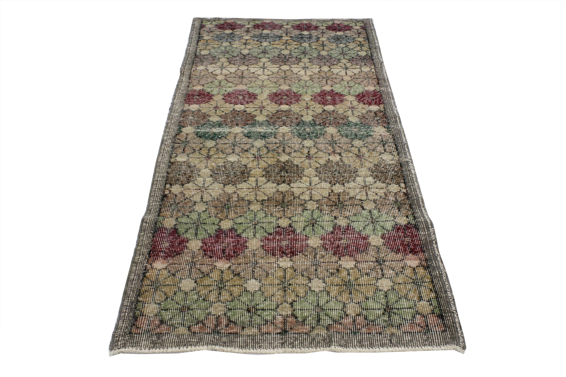 3 x 6 Vintage Turkish Sivas Rug 51910