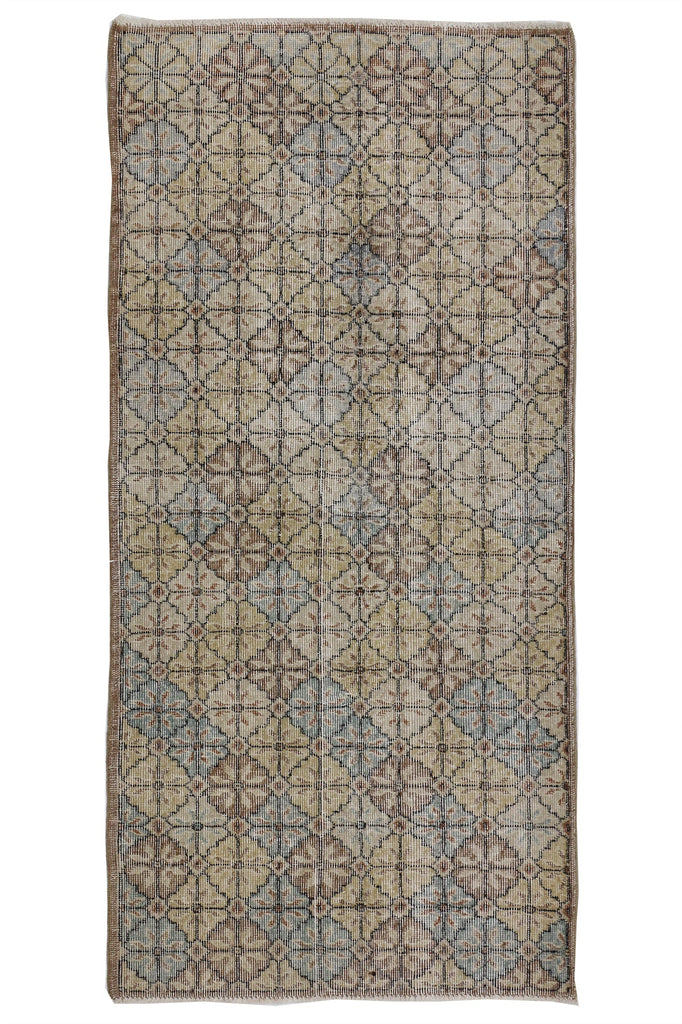 3 x 6 Vintage Turkish Sivas Rug 51912