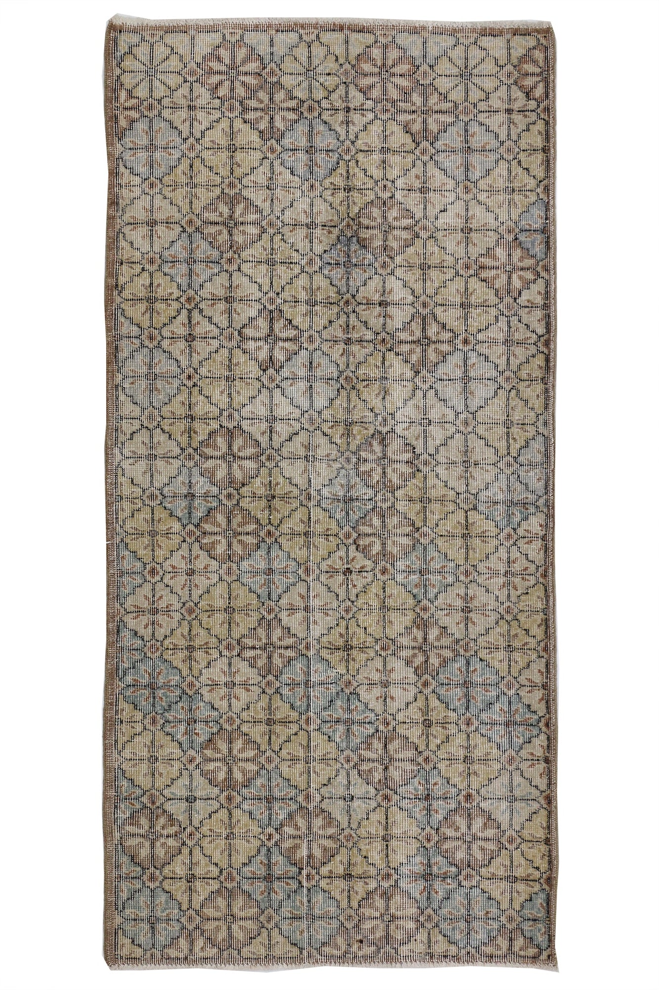 3 x 6 Vintage Turkish Sivas Rug 51912