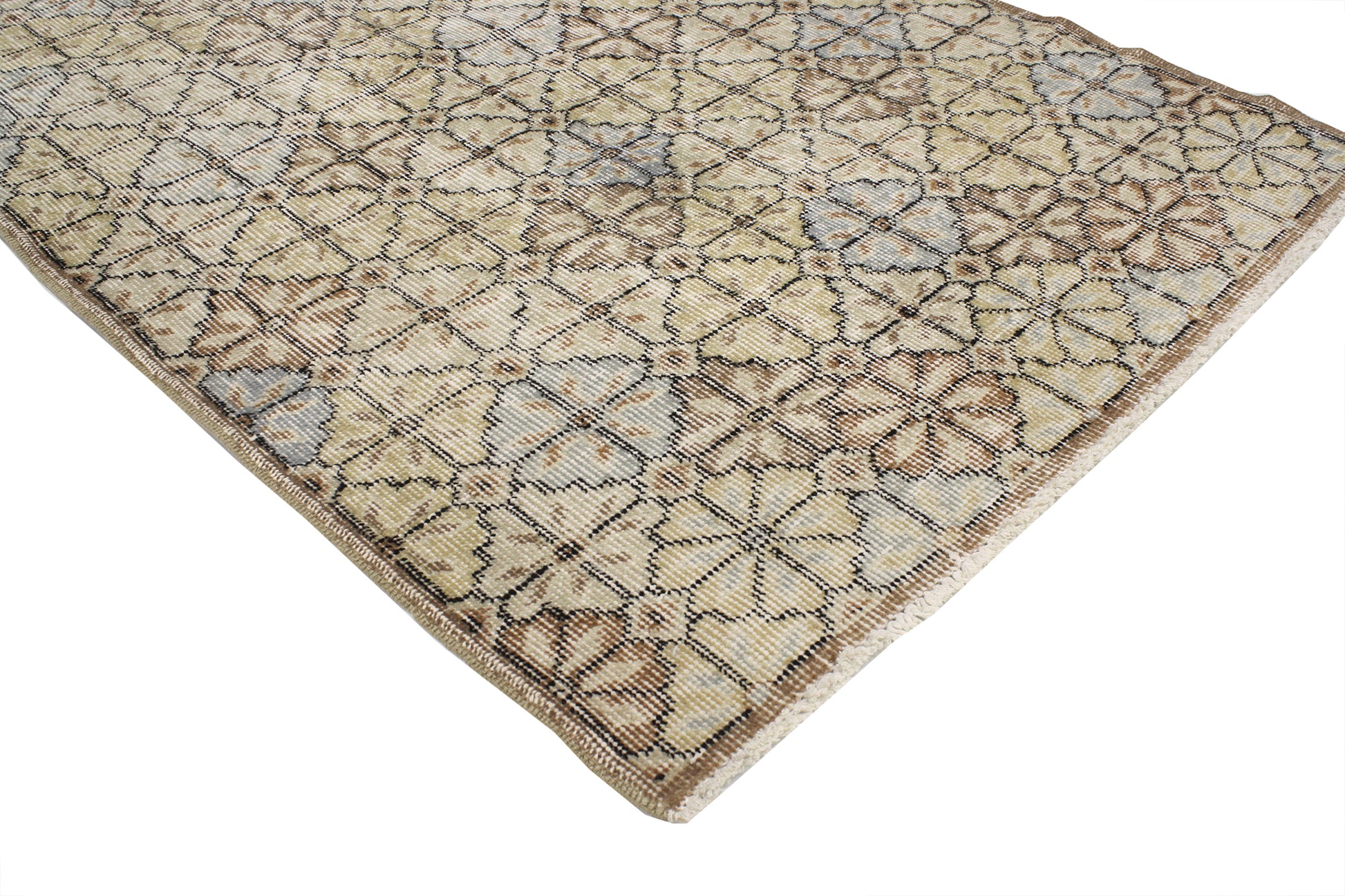 3 x 6 Vintage Turkish Sivas Rug 51912
