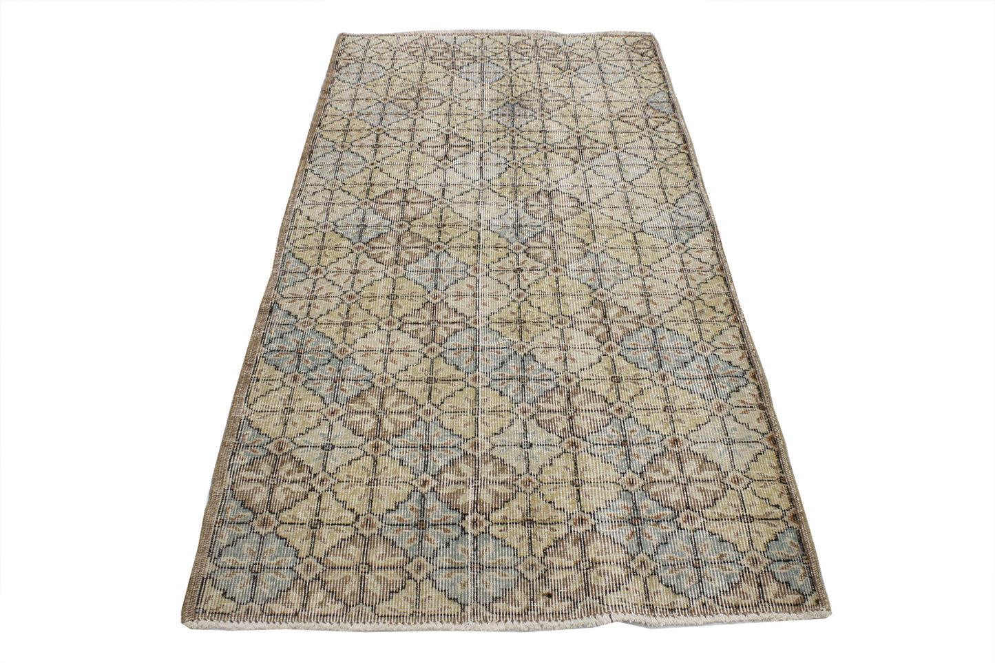 3 x 6 Vintage Turkish Sivas Rug 51912