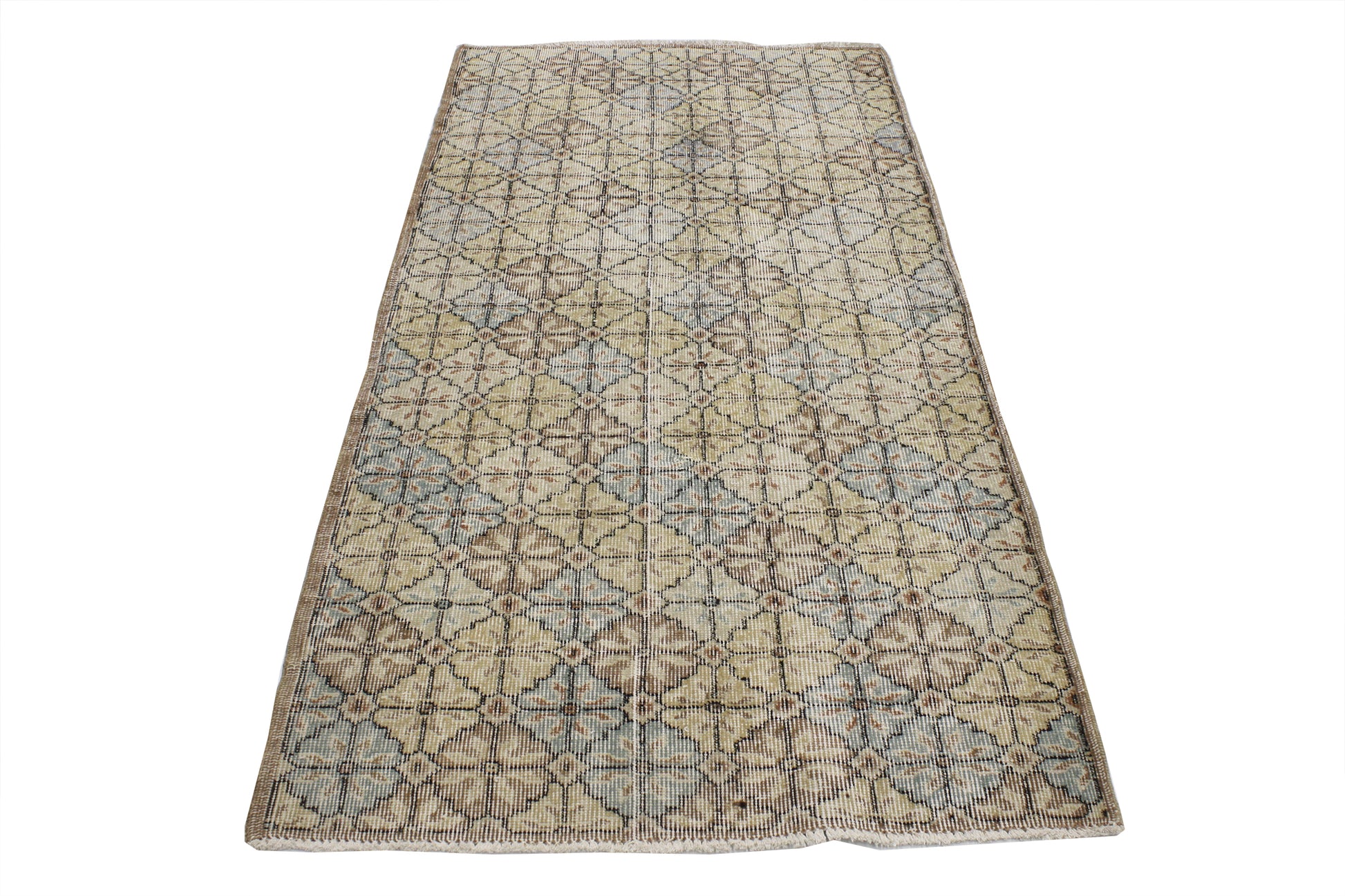 3 x 6 Vintage Turkish Sivas Rug 51912