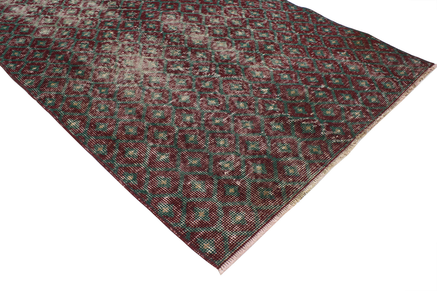 3 x 6 Vintage Turkish Sivas Rug 51915