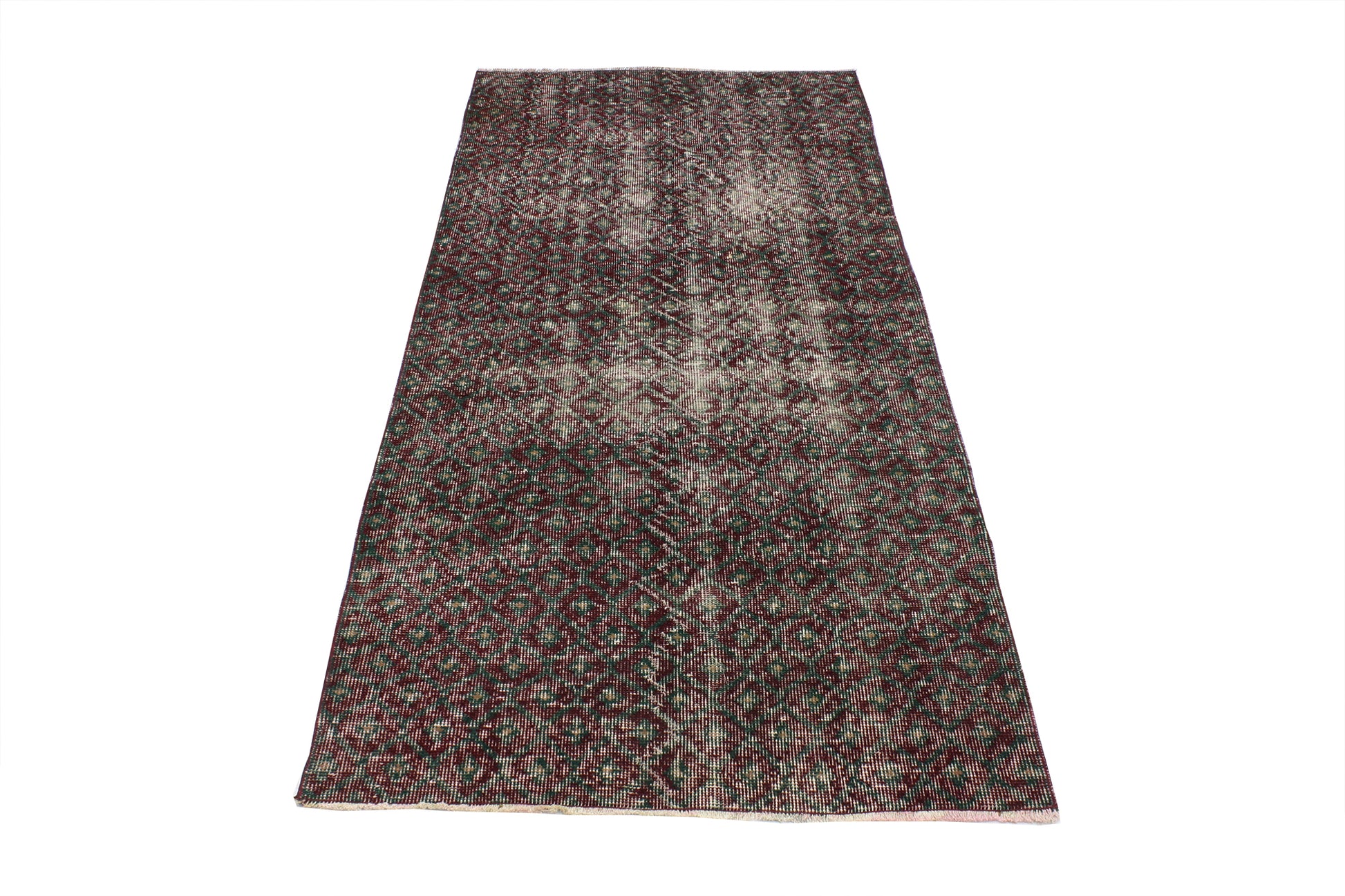 3 x 6 Vintage Turkish Sivas Rug 51915