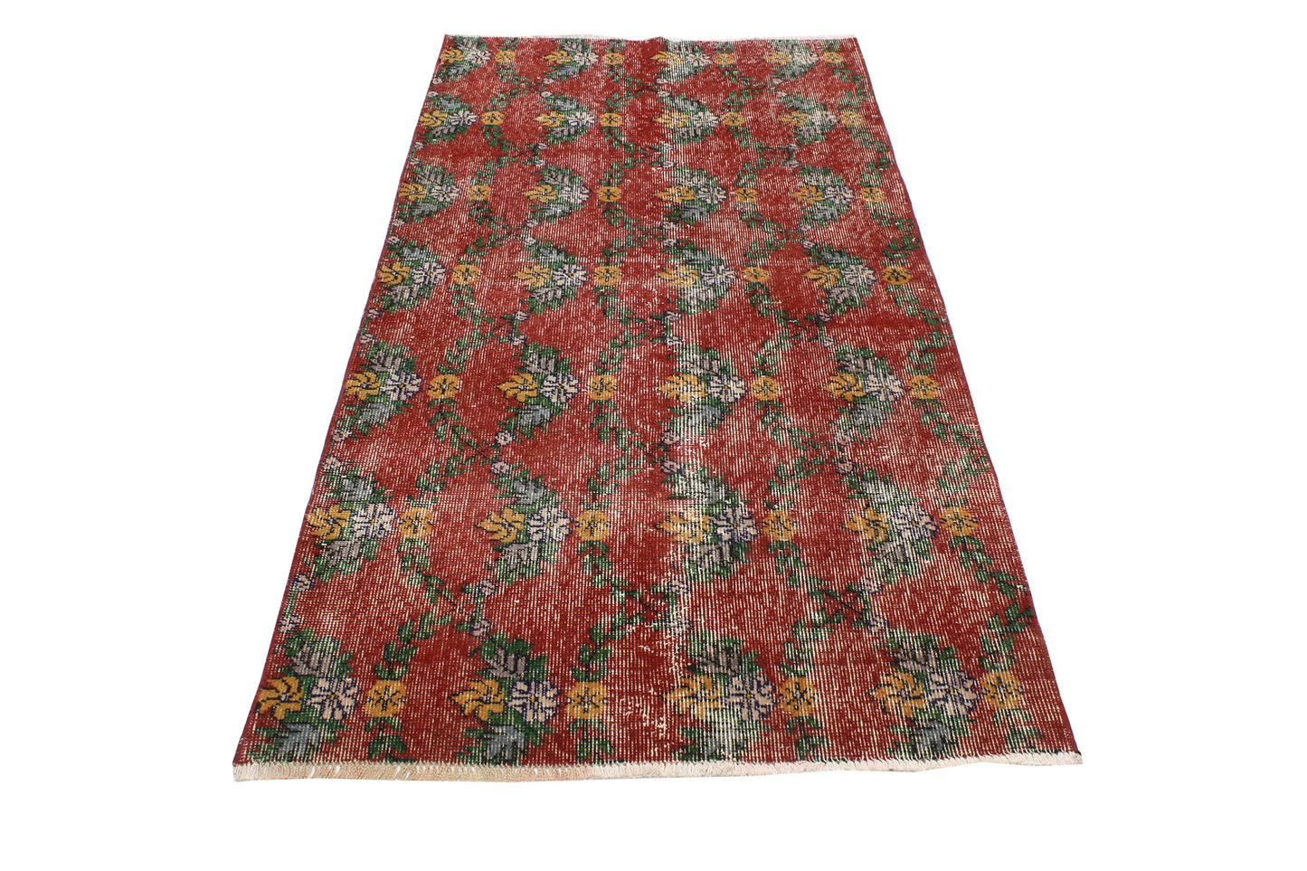 3 x 6 Vintage Turkish Sivas Rug 51917