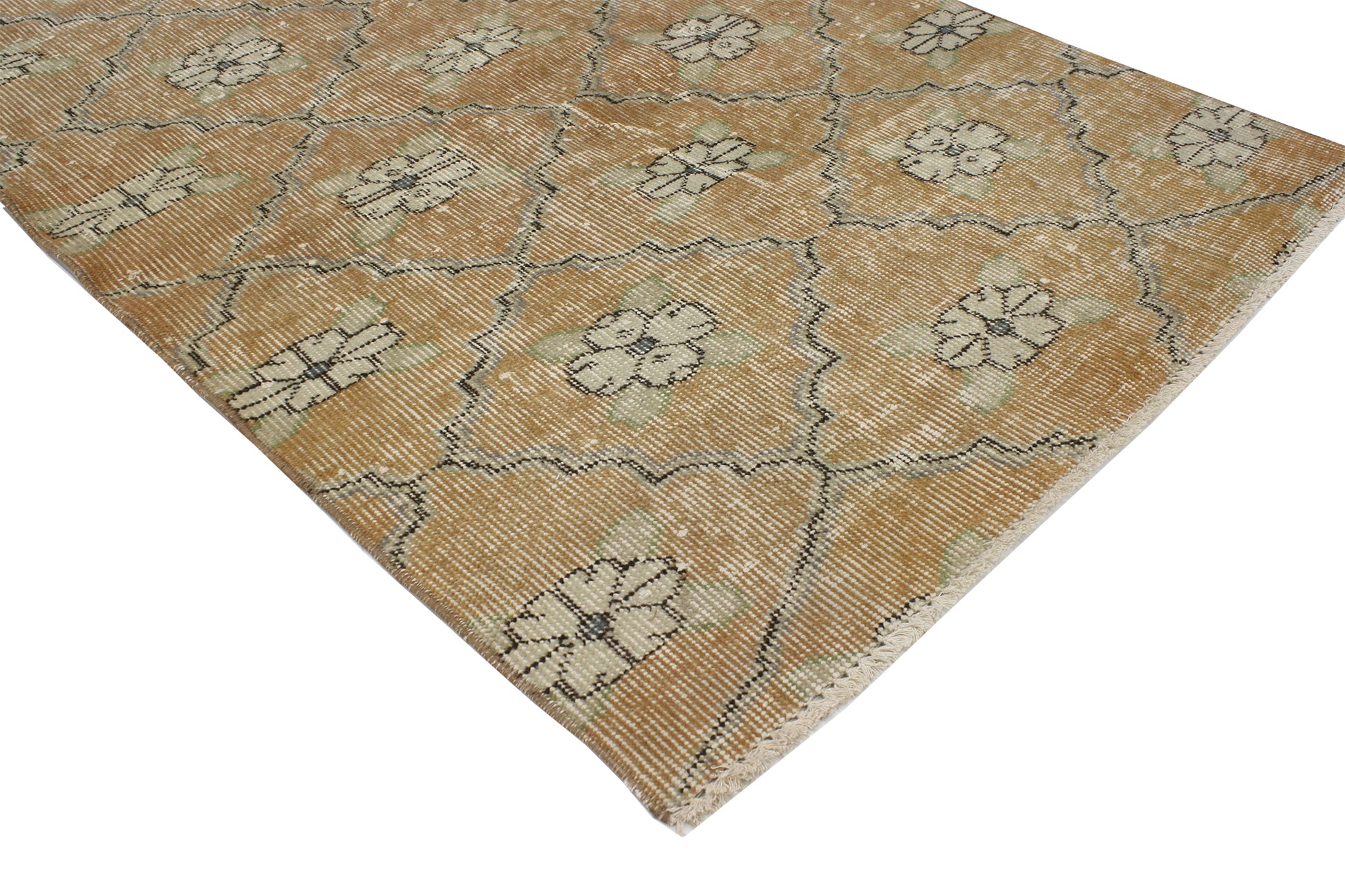 3 x 6 Vintage Turkish Sivas Rug 51919