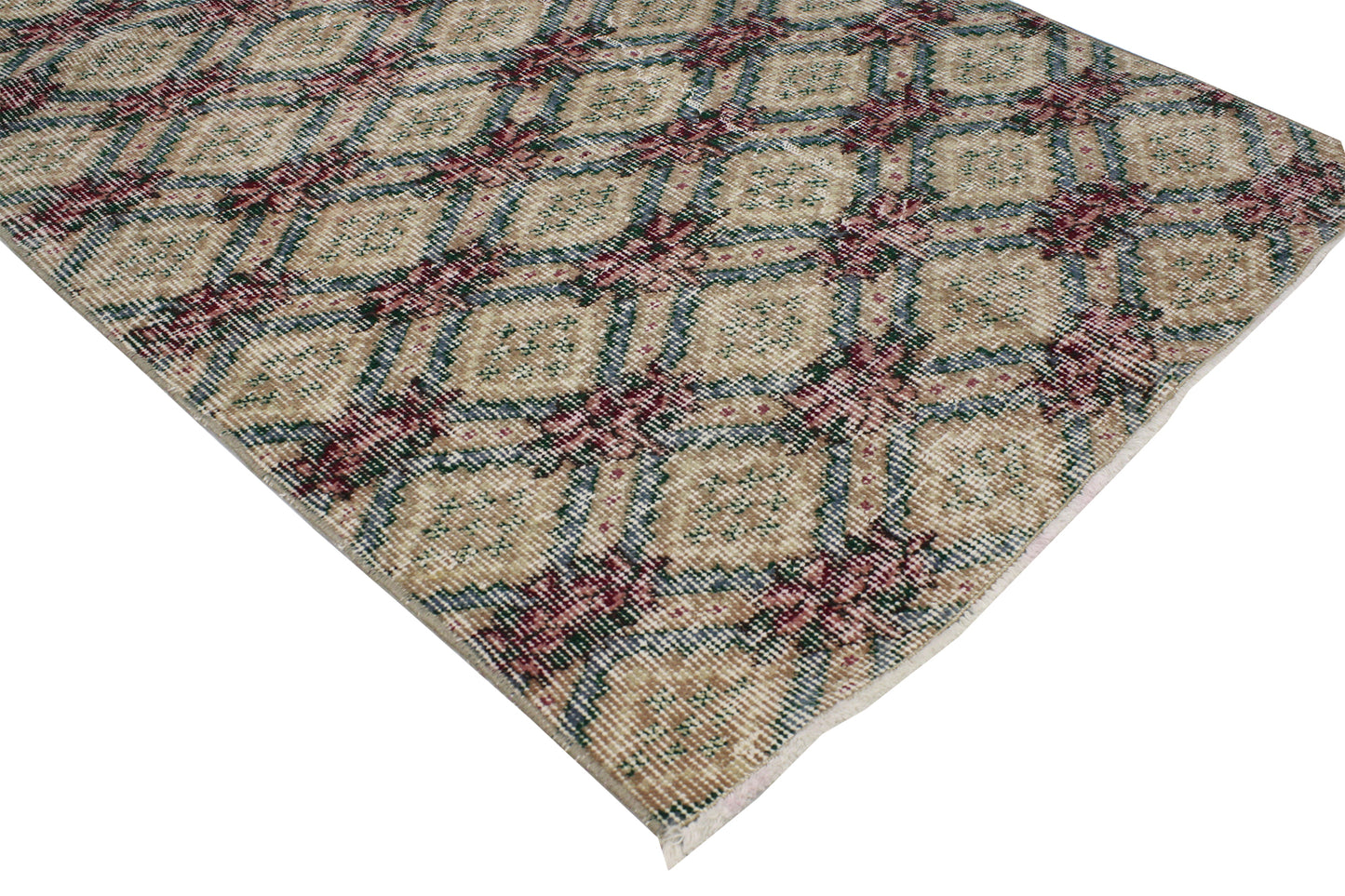 3 x 6 Vintage Turkish Sivas Rug 51920