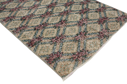 3 x 6 Vintage Turkish Sivas Rug 51920