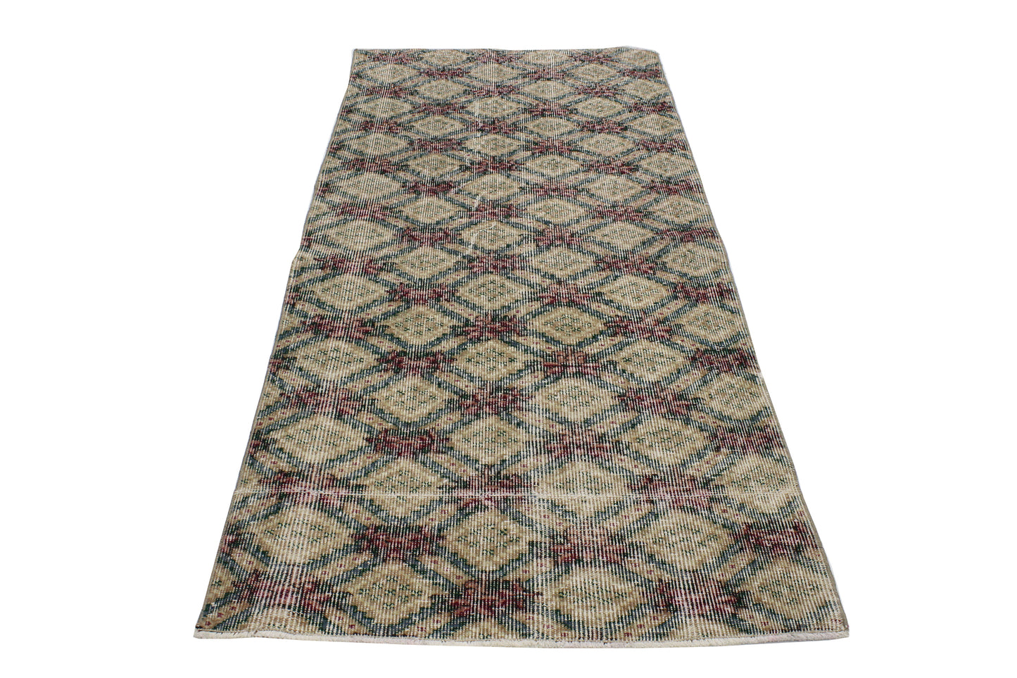 3 x 6 Vintage Turkish Sivas Rug 51920