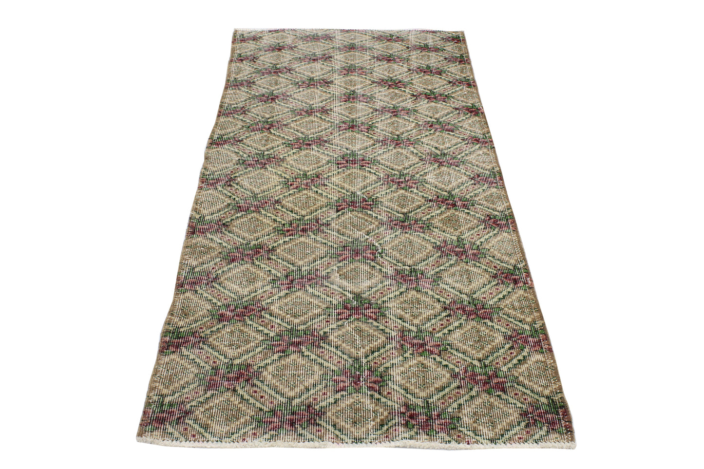 3 x 6 Vintage Turkish Sivas Rug 51921
