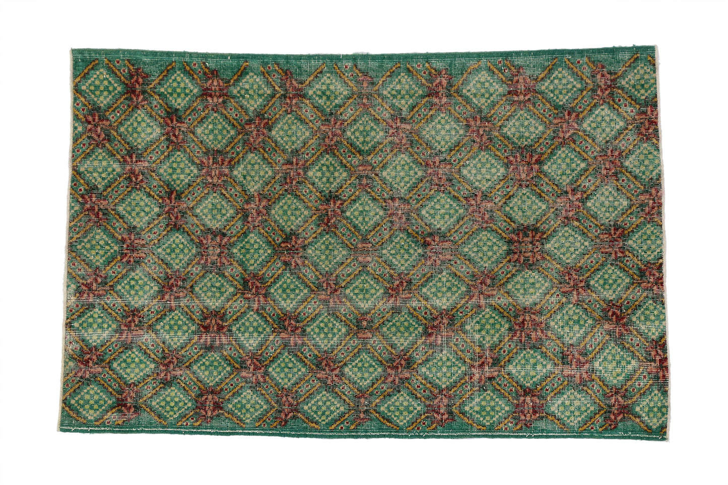 4 x 6 Vintage Turkish Sivas Rug 51936