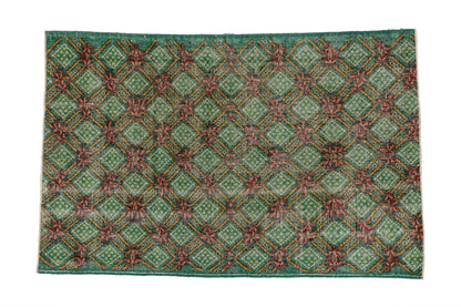 4 x 6 Vintage Turkish Sivas Rug 51936