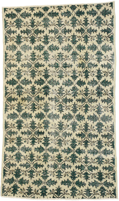 4 x 7 Vintage Turkish Sivas Rug 51938