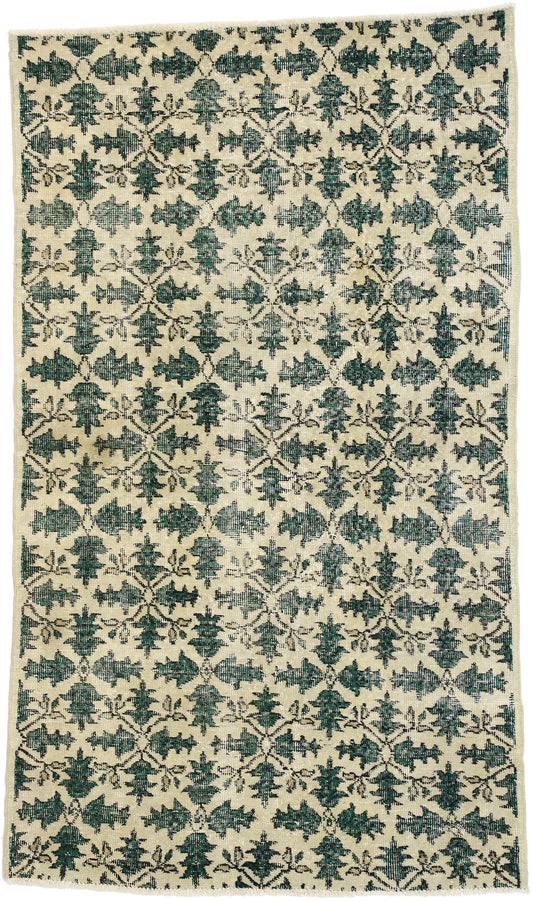 4 x 7 Vintage Turkish Sivas Rug 51938