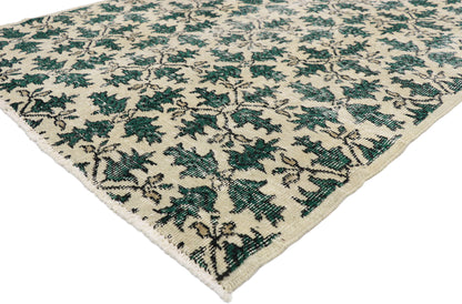 4 x 7 Vintage Turkish Sivas Rug 51938