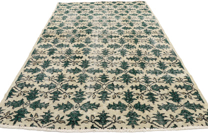 4 x 7 Vintage Turkish Sivas Rug 51938